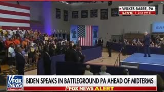 Fox Humiliates Biden After Exposing The Pathetically Low Turnout At His Speech