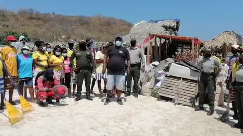 Jornada de limpieza en Tierrabomba