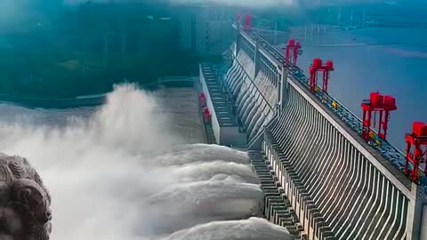 The world's largest hydroelectric project costing 200 billion! #Scenery #Tourism #shorts