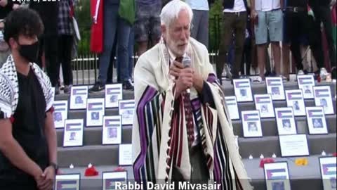 David Mivasair's Kaddish for dead Palestinians, including jihadists - full speech