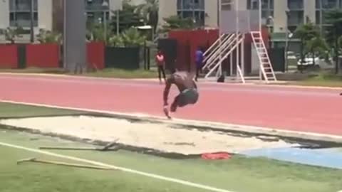 Special training for Triple Jumpers