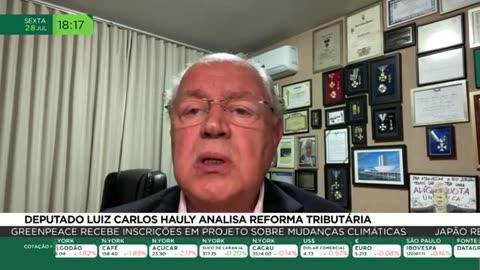 Deputado Luiz Carlos Hauly analisa Reforma Tributária