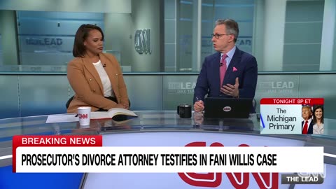 'Stunningly reckless': Tapper on Fani Willis and Nathan Wade