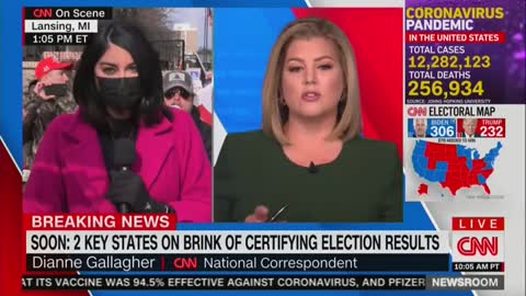 Trump Supporters Drown Out CNN Reporter and Embarrass Her On Live TV