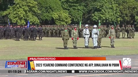 2023 Yearend command conference ng AFP, dinaluhan ni PBBM