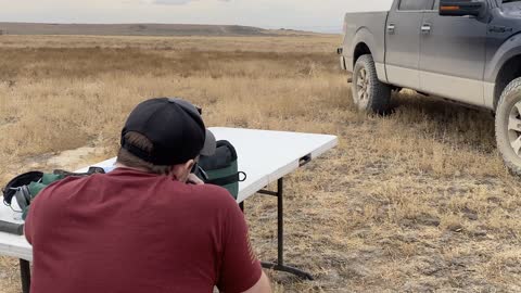 Silenced .270 Winchester at 500 Yards