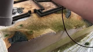 The method of making a model ground