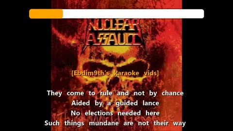 Nuclear Assault - Third World Genocide {guided karaoke}