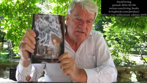 David Irving - Hitler's War (book promo)