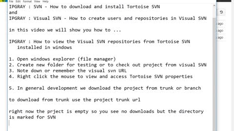 IPGraySpace: How to view the Visual SVN repositories from Tortoise SVN