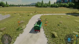 Part 32: Collecting straw | Farming Simulator 22 | Chilliwack map | Timelapse | (1080p60)