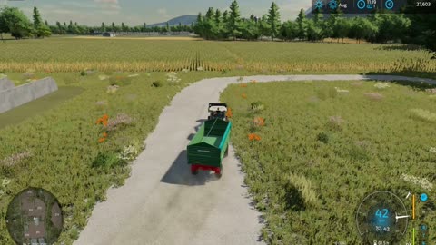 Part 32: Collecting straw | Farming Simulator 22 | Chilliwack map | Timelapse | (1080p60)