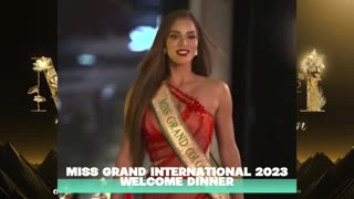 MISS GRAND INTERNATIONAL 2023 DELEGATES DURING THE WELCOME DINNER IN VIETNAM