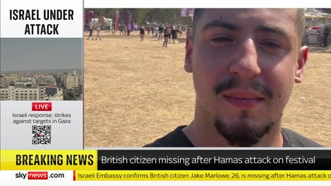 A British citizen is missing after Hamas attacked a psychedelic music festival in Israel