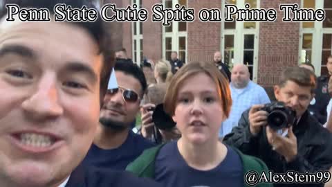 Penn State Protestor Gets Big Mad After Spitting on Alex Stein Proves Ineffective