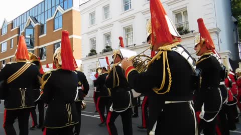 Royal Guard marching to Windsor Castle (2015)