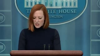 Reporter asks Psaki: "Should race be a factor in college admissions?"