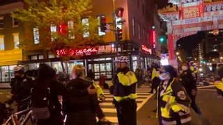 ANTIFA and BLM Team Up and Confront D.C. Police - Instantly Regret it