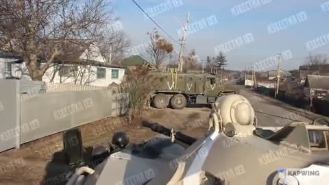 Chechen special force conducting urban warfare check house by house