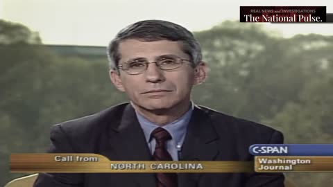 WOW: This CSPAN Caller Told Fauci To Resign in 2003!