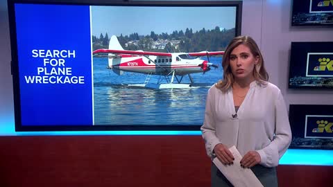 Floatplane that crashed near Whidbey Island may be at least 100 feet below the water