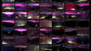 Sky turns an eery pink in Europe as CMEs / solar flares - begin to bombard Earth’s upper atmosphere