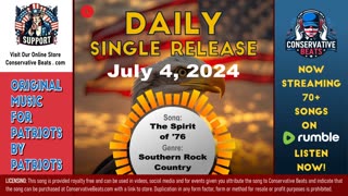 Conservative Beats - Daily Single Release: The Spirit of '76 – Southern Rock / Country - 7/4/24