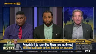 UNDISPUTED Skip Bayless reacts Bucks to name Doc Rivers new head coach