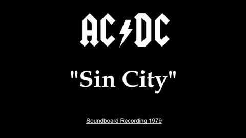 AC-DC - Sin City (Live in Baltimore, Maryland 1979) Soundboard