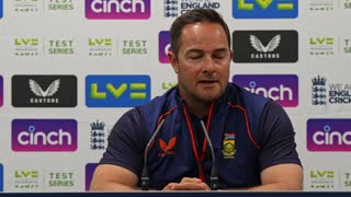 Proteas coach Mark Boucher