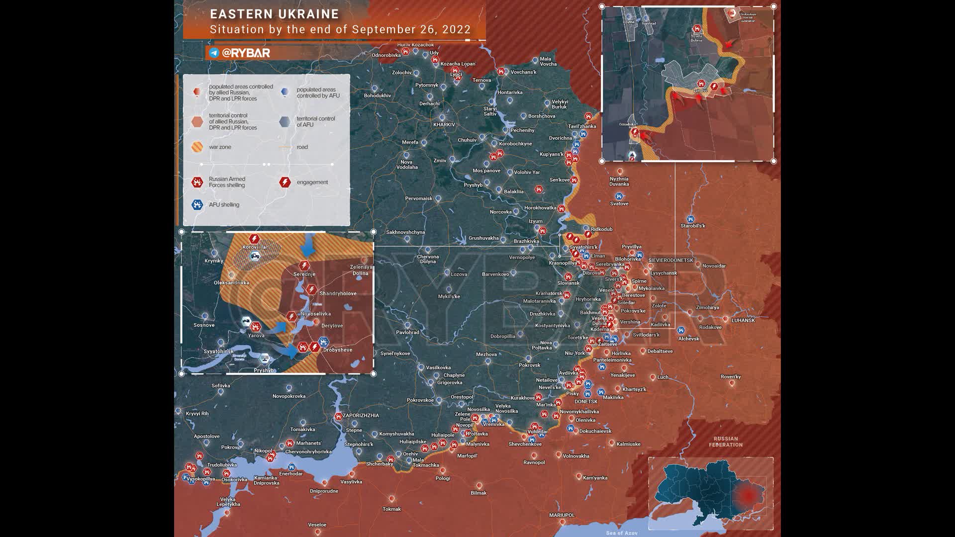 Attack on Donbass: the situation in eastern Ukraine by the end of September 26, 202