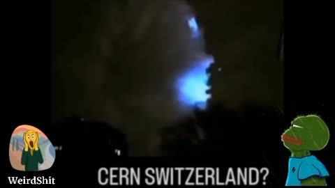 STRANGE ELECTRICAL STORM BROKE OVER CERN IN SWITZERLAND