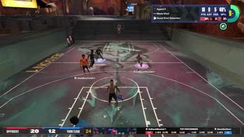 Blaxks Mamba Mentality | 3pt Shot-Hunter Demi God Build | | Road To G.O.A.T | [ NBA2K24 ]