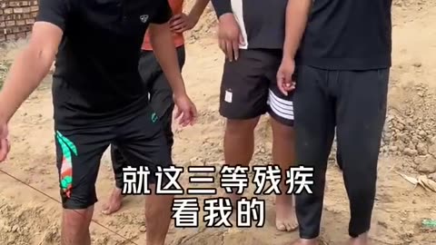 Dumuqiao drinking challenge hands funny video