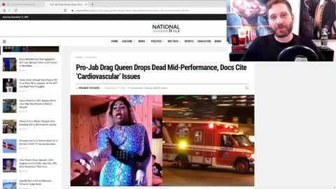 PRO-JAB 25 YEAR OLD DRAG QUEEN DROPS DEAD MID-PERFORMANCE