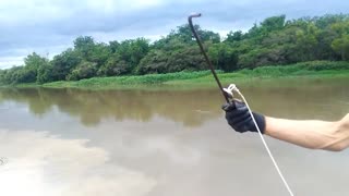 Peguei algo valioso nesta pesca magnética