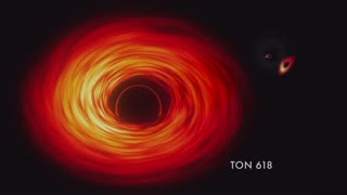 NASA Animation of the biggest black holes