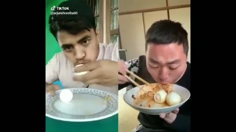 Funny Food Challange On TikTok _ Who will win INDIA Vs CHINA _ Be Me Stick _ (360p)