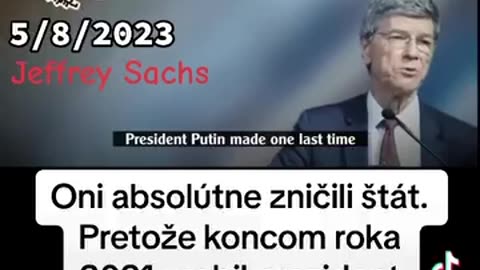 Takto začala Speciální vojenská operace, Jeffrey Sachs