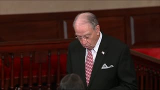 Grassley Goes After Democrats On Senate Floor — Gives Full Picture