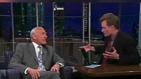 Buzz Aldrin. "You watched animation"