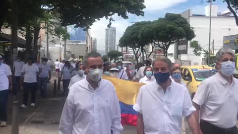 Avanza la Marcha del Silencio en Bucaramanga