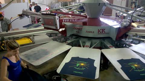 how to printing on t-shirts with screen printing