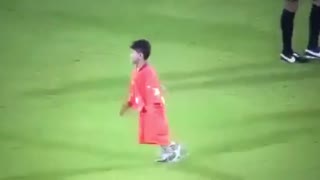 Murtaza refused to get off the pitch