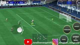 Fc 24 mobile gameplay Man city vs Real Madrid ucl final