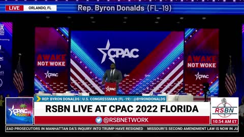 Rep. Byron Donalds Full Speech at CPAC 2022 in Orlando