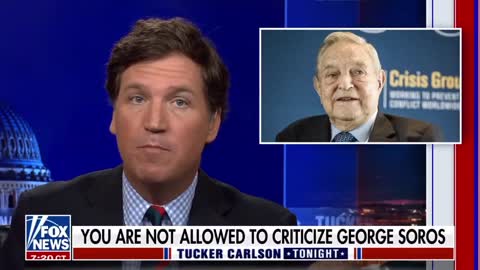 Tucker Carlson Blasts George Soros And The ADL