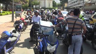 Motociclistas protestaron y anunciaron nuevas marchas contra ‘Pico y Placa’