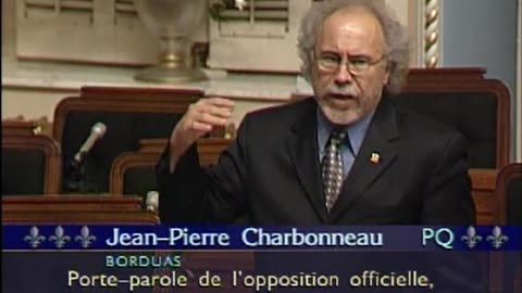 17 novembre 2005 Québec allocution sur l'hyperbare