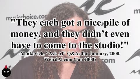 Weird Al Yankovic Bad Hair Day | 10 Fun Facts